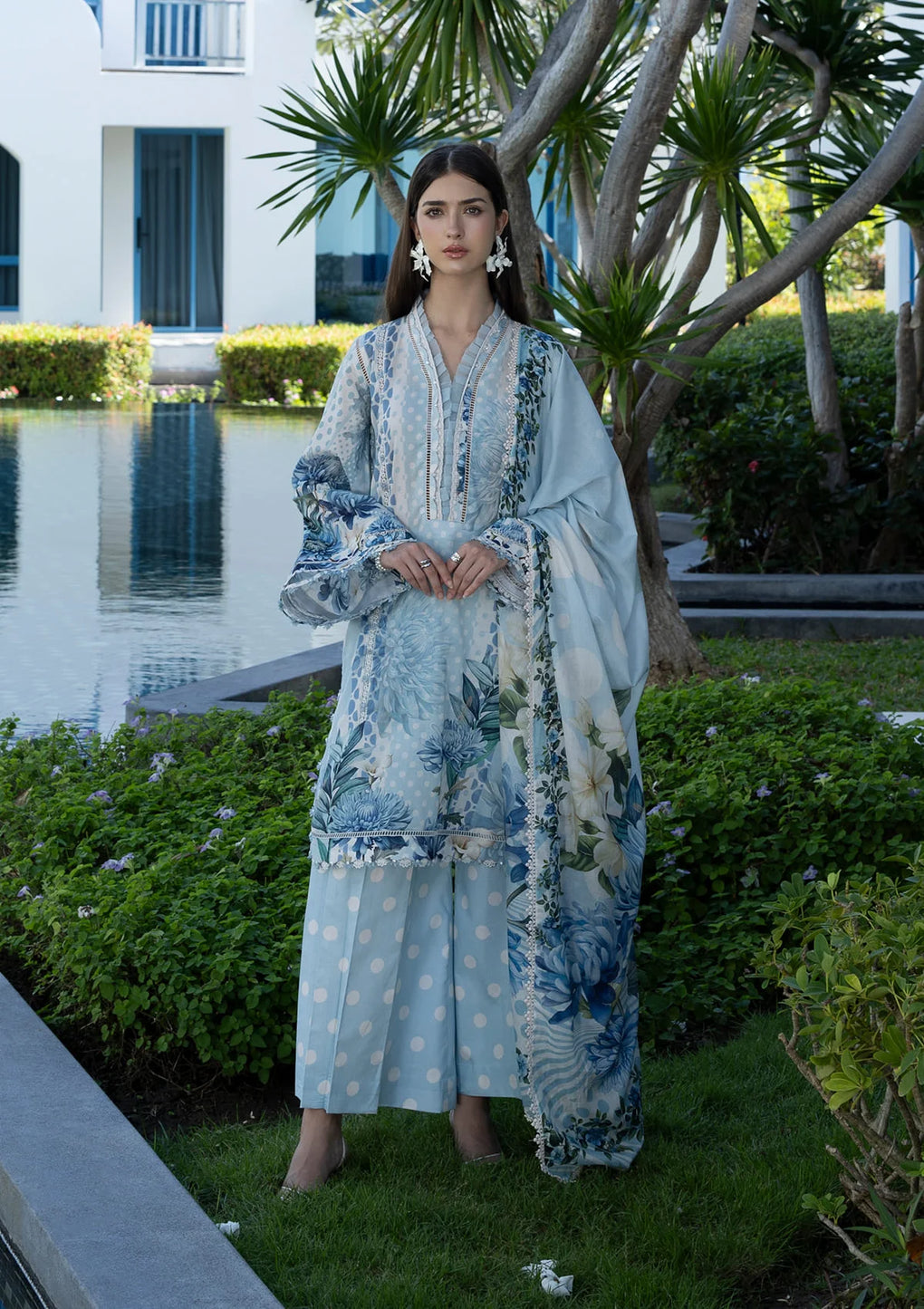 Elaf Prints Premium 2026 | EPN-1A OCEAN PETALS