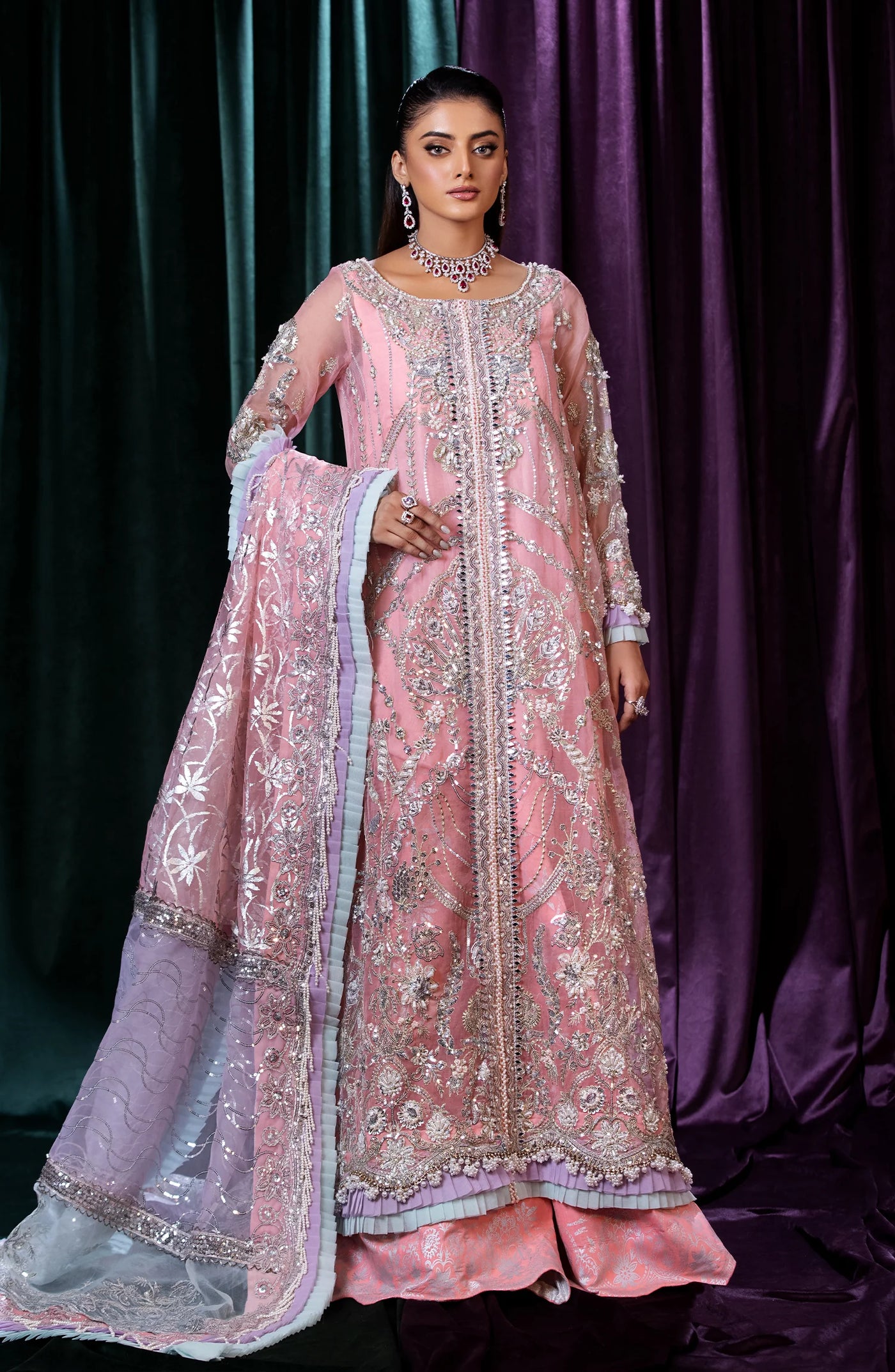 Mijwan Collection '23 By Maryum N Maria Luxury Formal - Claire (MFG-0030)