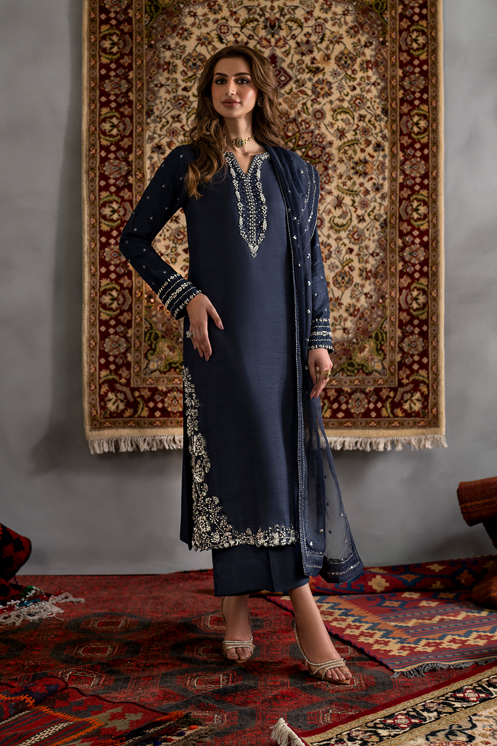 Luxe Raw Silk Collection'24 By Iznik IRS-11