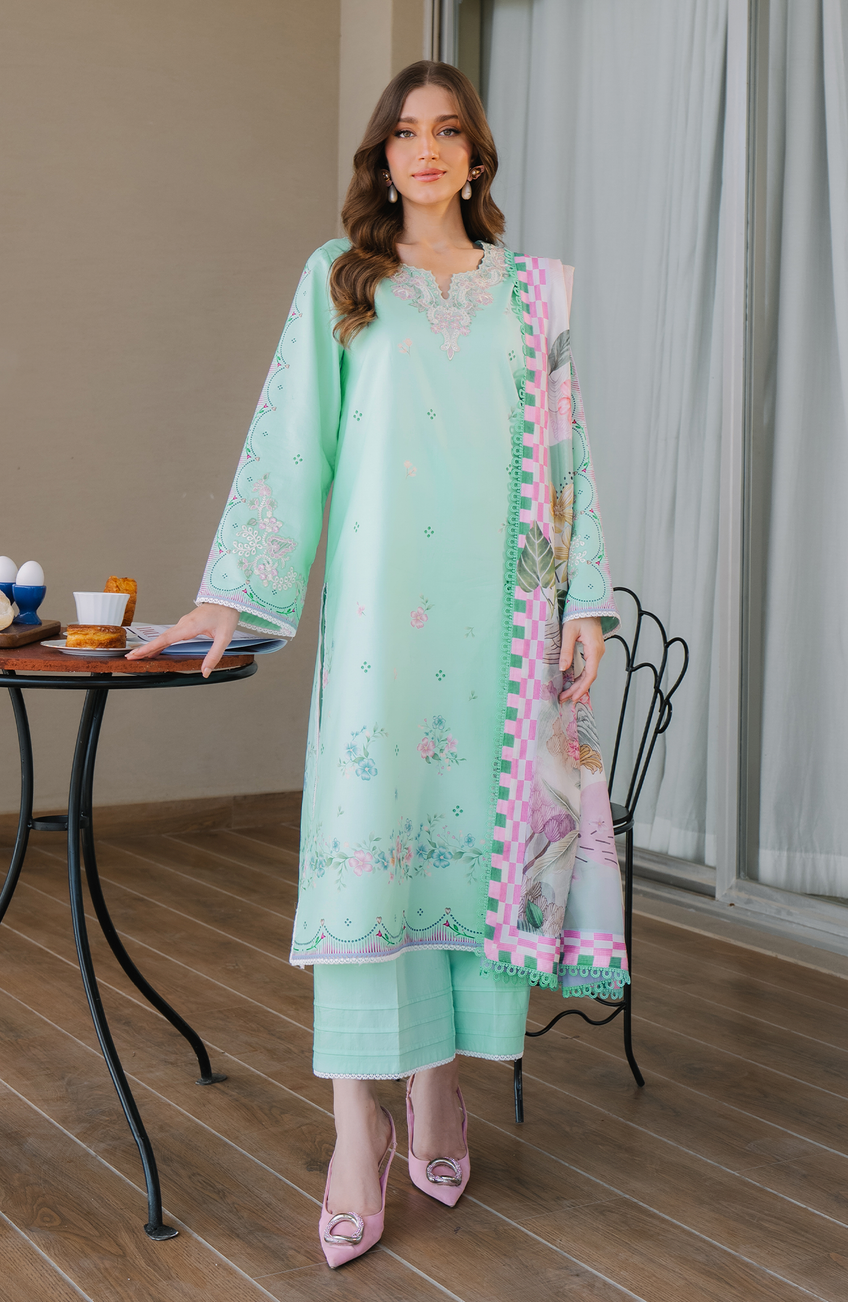 Seran Afsanah - Unstitched Lawn 26 Elaya