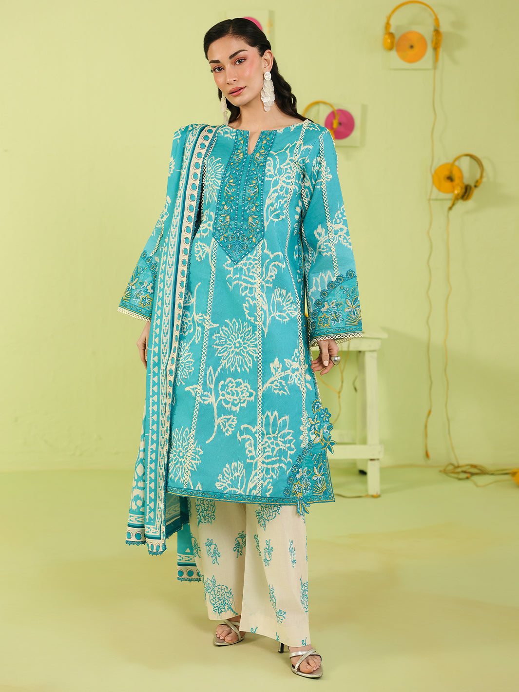 Anaya Summer Vol 2 By Mahnur | AN-2-07 | 3 PC Lawn