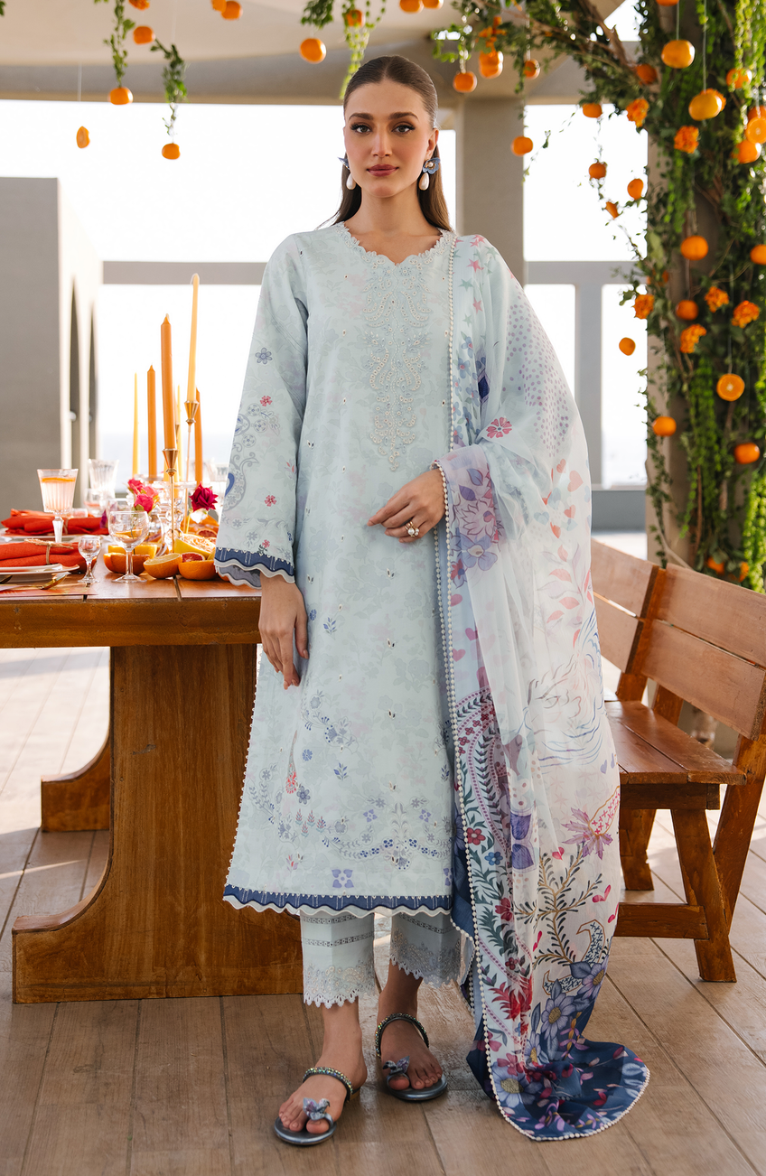 Seran Afsanah - Unstitched Lawn 26 Alara