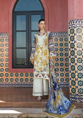 ELAF Signature Collection '25 | ETS-05A ESTELLE | 3PC Embroidered Lawn Suit