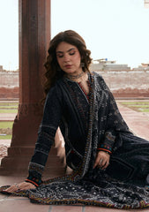 PRINTS CHIFFON COLLECTION '26 By Kahf | KPS-5A GUL-E-SIYAH