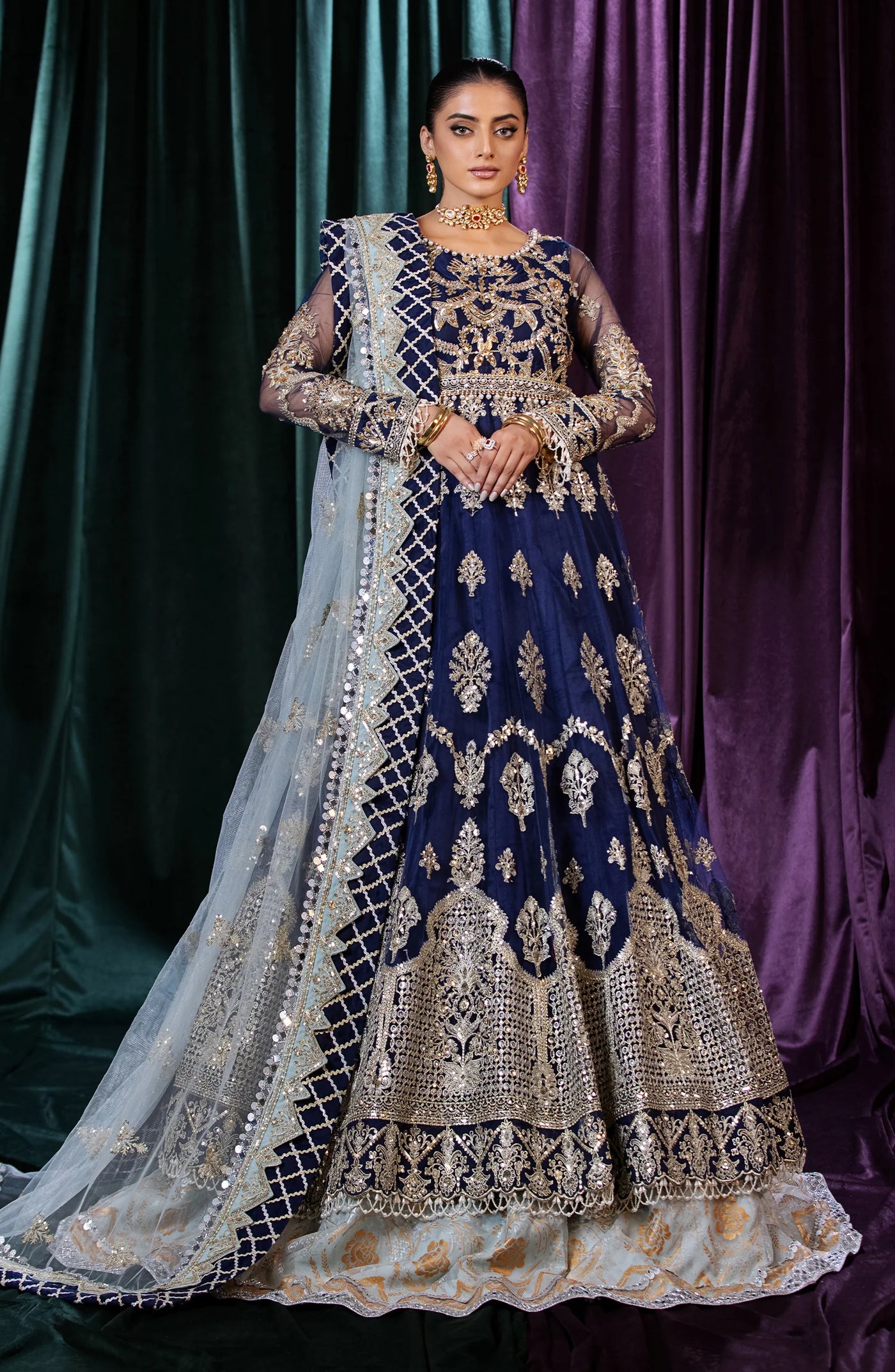 Mijwan Collection '23 By Maryum N Maria Luxury Formal - Amy (MFM-0044)