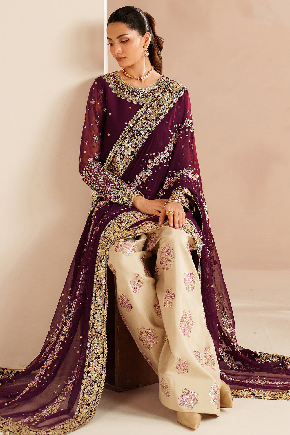 Farasha UNSTITCHED FORMALS ’26 | Maple Glow