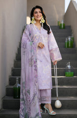 Seran Afsanah - Unstitched Lawn 26 Nima