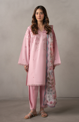 SERAN Unstitched LAWN | FLORENNE