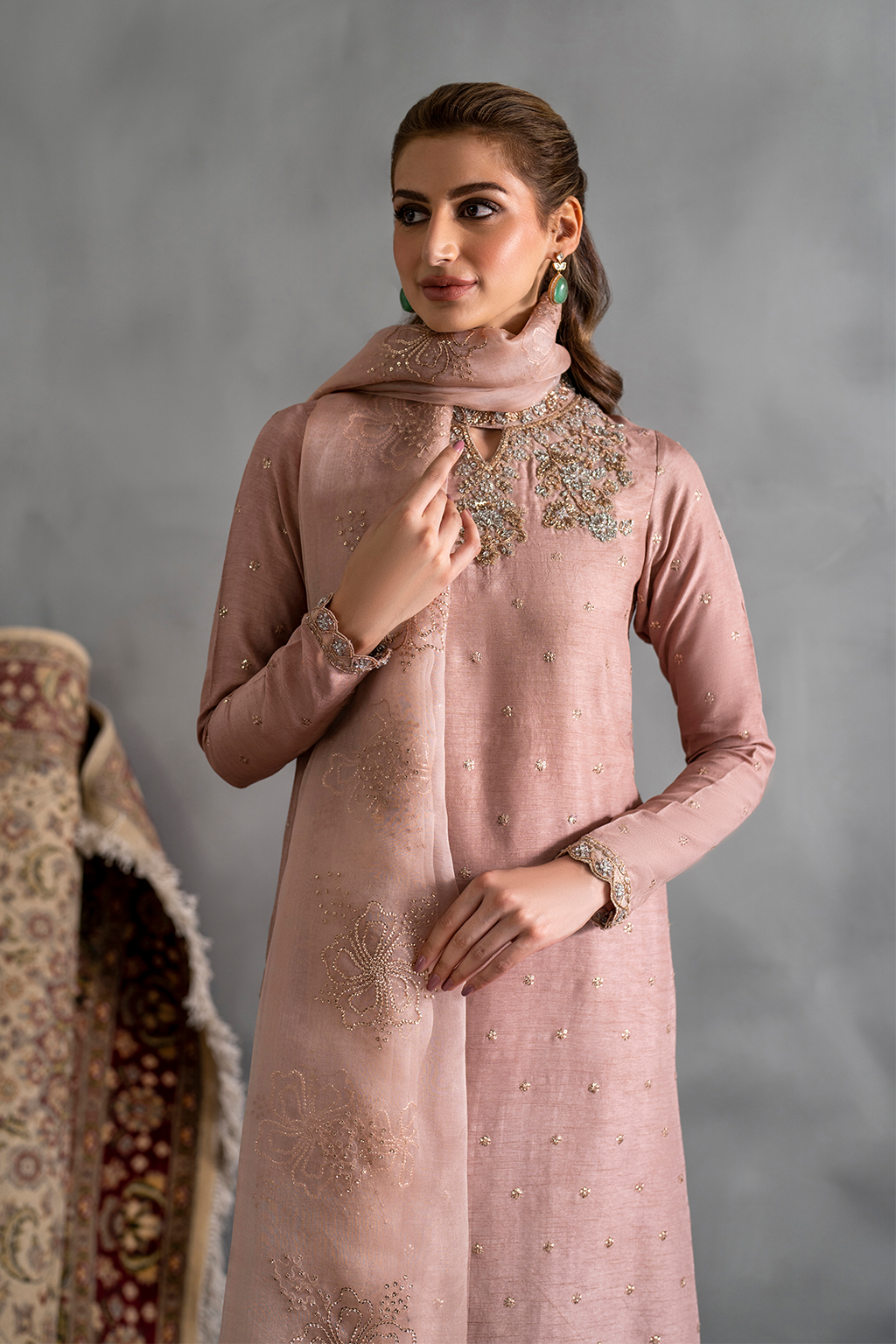 Luxe Raw Silk Collection'24 By Iznik IRS-15