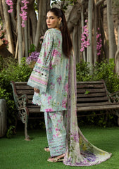 Elaf | ECD-3B – FLORAL CHARM | PRINTS WITH CHIFFON'25