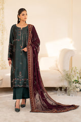 Iznik | Printed Formal | UE-435 Embroidered Pure Jacquard Silk