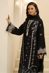Mushak by HumDum | D03 | 3PC Embroidered Lawn Suit