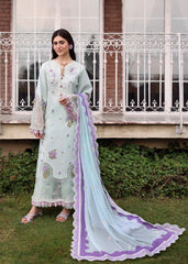 Sardinia Embroidered Lawn Eid '26 | Misty Morning