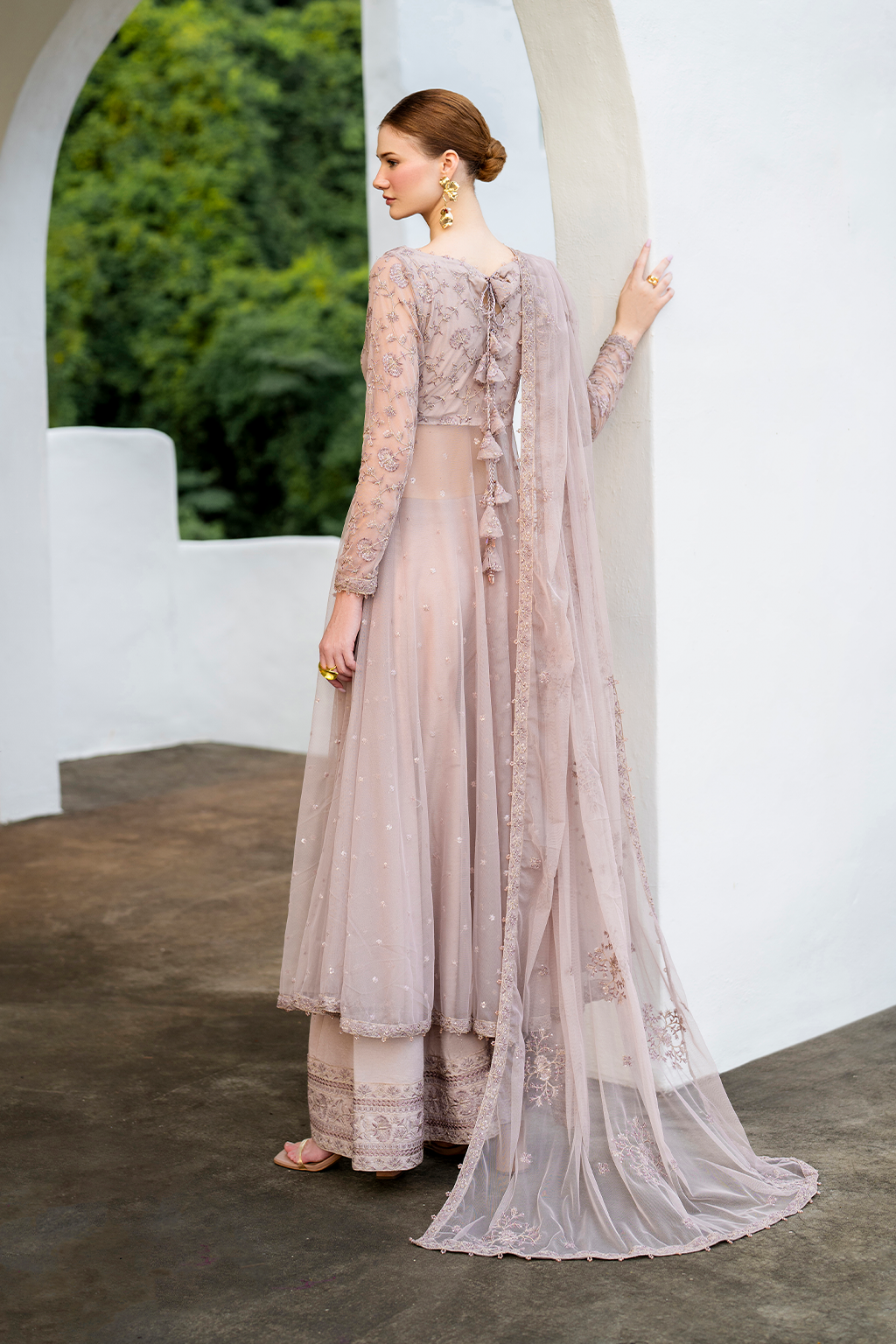 Iznik | Chinon Chiffon | CC-71 Embroidered Chiffon