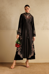 Iznik Formals | UE-737 Dyed Textured Sheesha Silk