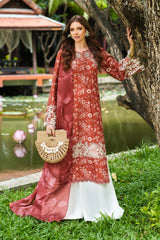 Iznik  Summer Collection  | UE-504 | Embroidered Lawn