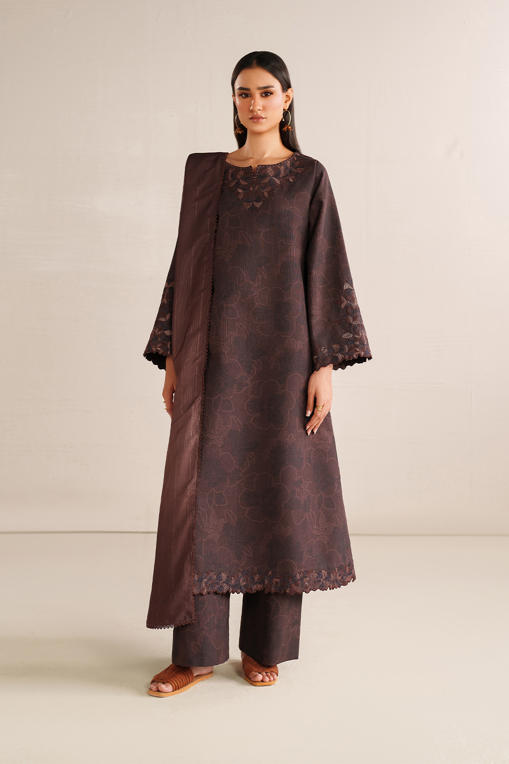 PRINTED KHADDAR by Iznik | UE-574