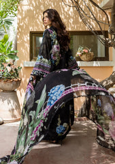 Elaf | ECD-4A MIDNIGHT BLOOM | PRINTS WITH CHIFFON'25