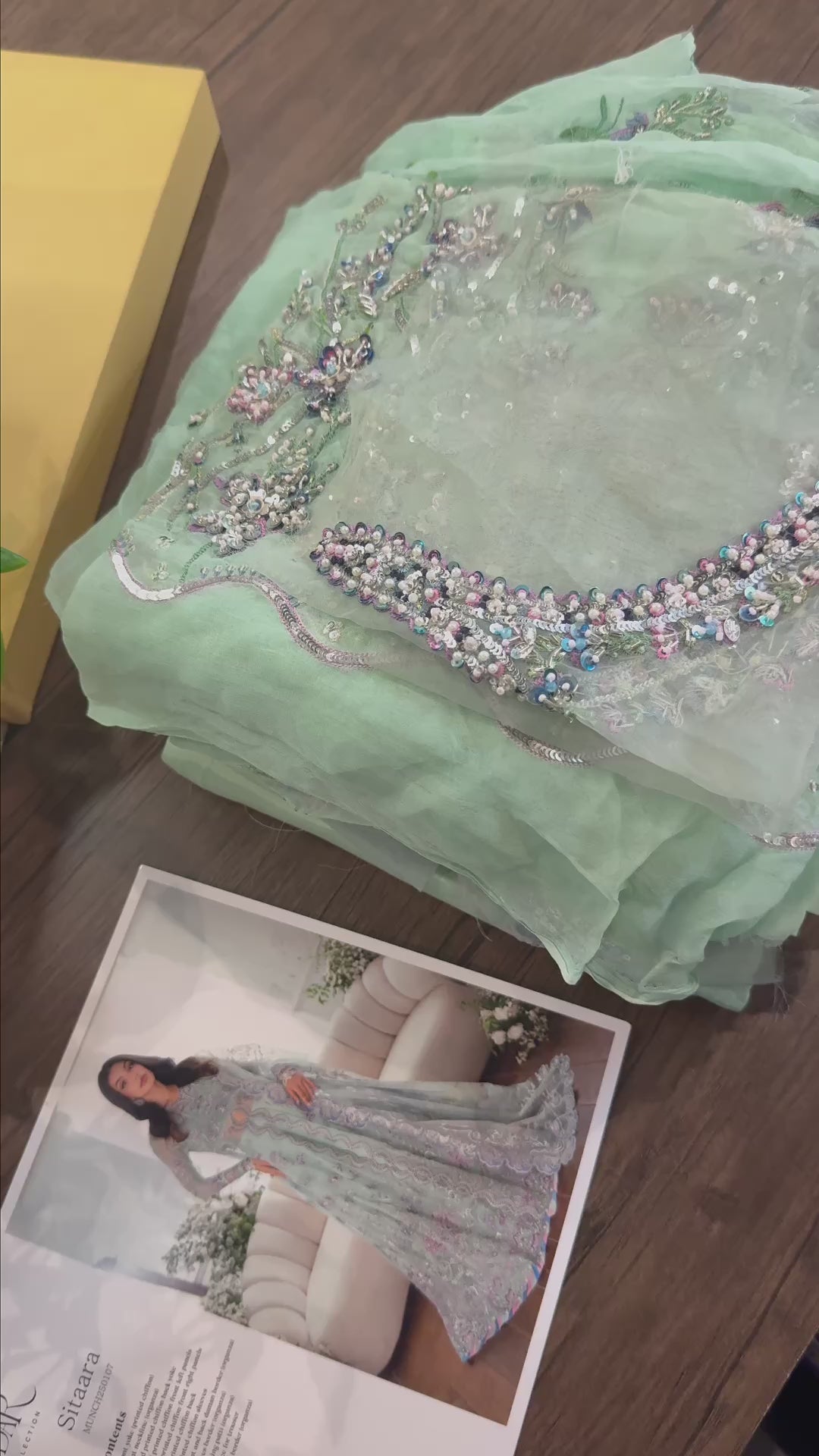 Mushq | Sitaara | SHAAM SHANDAR Chiffon Collection