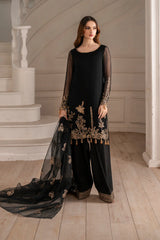 Iznik | Luxury Formal | UE-417 Embroidered Chiffon