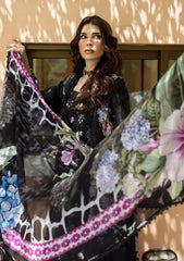 Elaf | ECD-4A MIDNIGHT BLOOM | PRINTS WITH CHIFFON'25