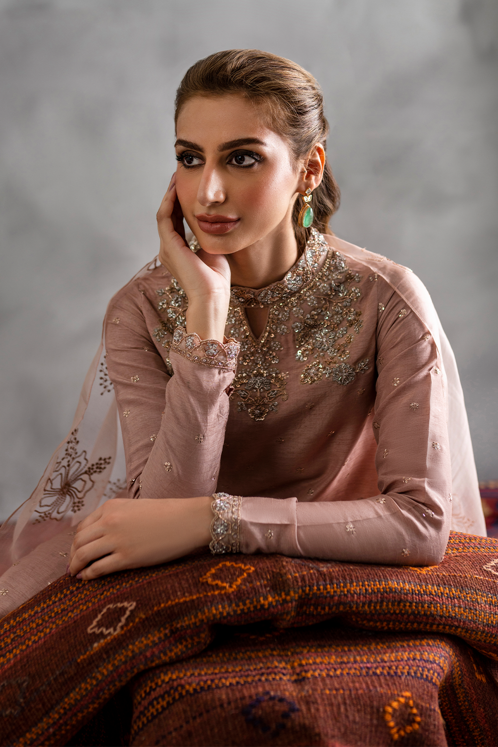 Luxe Raw Silk Collection'24 By Iznik IRS-15