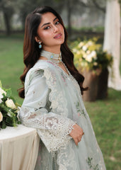 Sardinia Tales Of Petals Luxury Lawn '26 | OCEAN WAVES