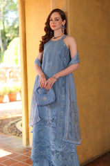 Noor Luxury Eid Schiffli Laserkari '26 By Saadia Asad | D3 - A - Mirelle