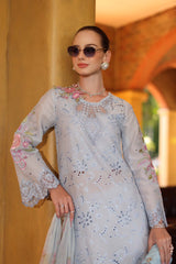 Noor Luxury Eid Schiffli Laserkari '26 By Saadia Asad | D10 - B - Roselle