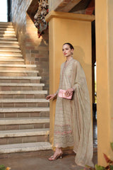 Noor Luxury Eid Schiffli Laserkari '26 By Saadia Asad | D5 - A - Lunaria