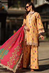 Charizma Range-Vol-1 | 3-PC Unstitched Embroidered Lawn RN6-02