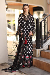 Noor Eid Luxe Printskhaas '26 By Saadia Asad | D4 - A - Black Polka