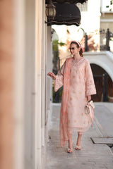 Noor Eid Luxe Printskhaas '26 By Saadia Asad | D8 - B - Peach Blush