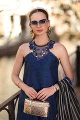 Noor Eid Luxe Printskhaas '26 By Saadia Asad | D7 - B - Sapphire Blue