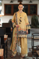 CHARIZMA COMBINATION VOL 1 2026 | 3-PC Unstitched Embroidered Lawn Collection CC6-006