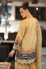 CHARIZMA COMBINATION VOL 1 2026 | 3-PC Unstitched Embroidered Lawn Collection CC6-006