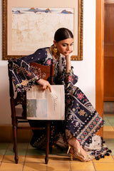 Jazmin Shahkaar Luxury Eid Lawn SS'26 | Embroidered Luxury Lawn SL26-D07