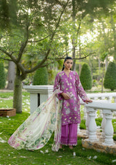 Elaf Signature Embroidered Lawn with Chiffon Collection Vol II '26 | ESG-7B KIARA