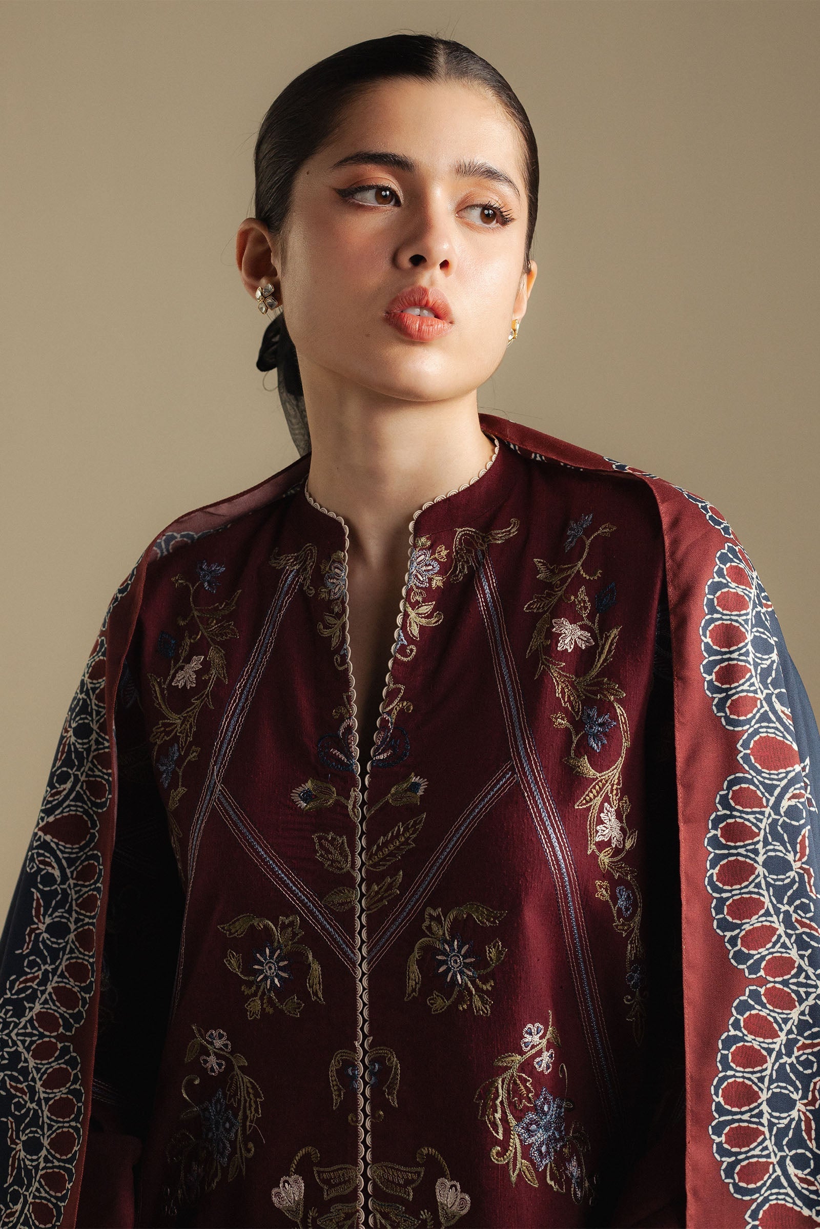 Zara Shahjahan |Coral-4B | COCO WINTER / Unstitched /2025