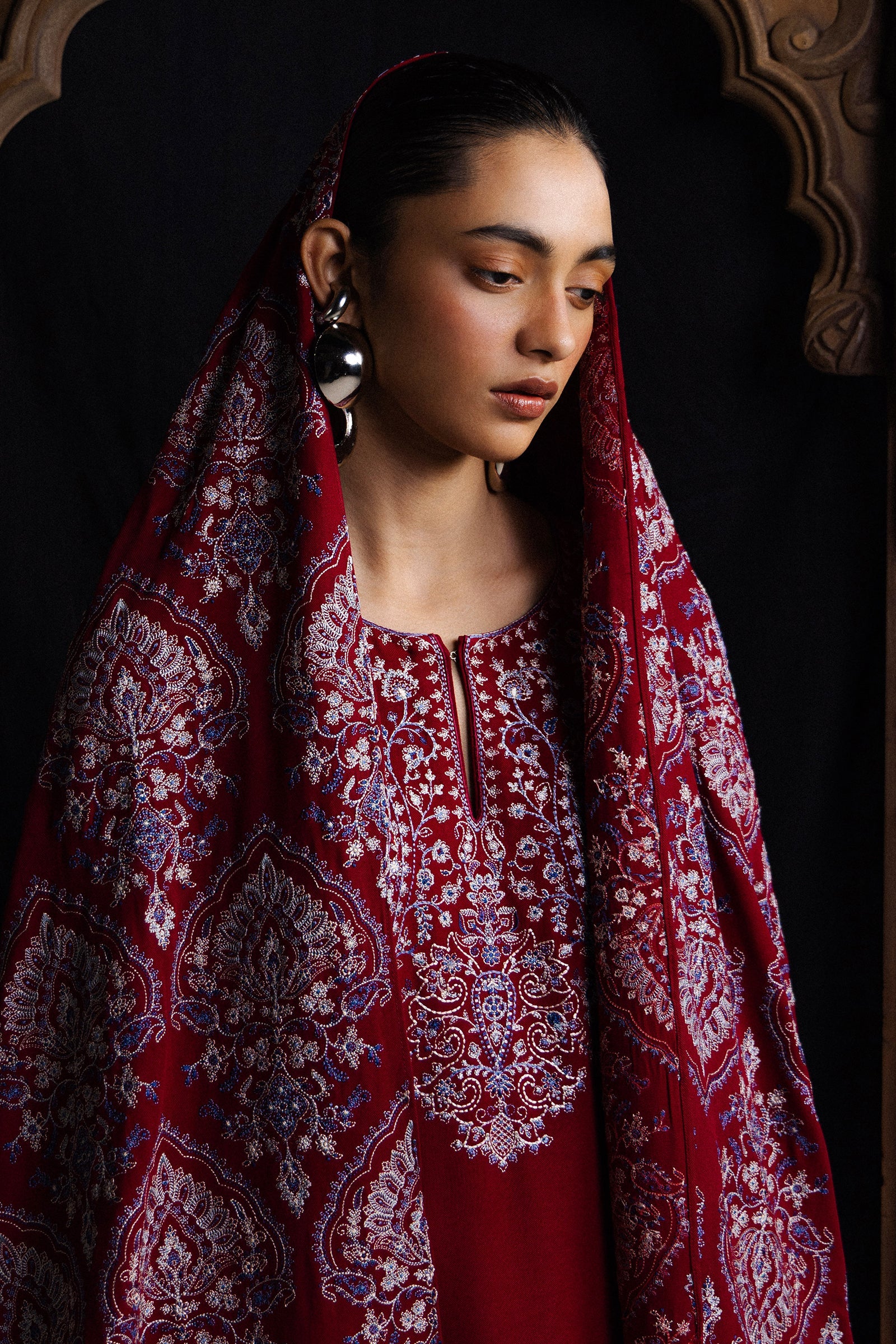 Zara Shahjahan QIRMIZ-D7