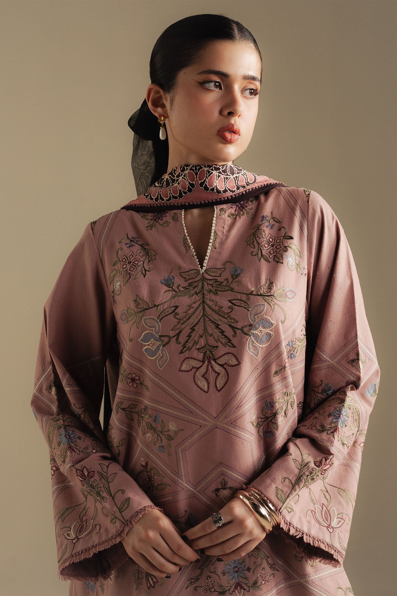 Zara Shahjahan |Coral-4A | COCO WINTER / Unstitched /2025