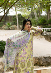 Elaf Signature Embroidered Lawn with Chiffon Collection Vol II '26 | ESG-8A OLIVIA