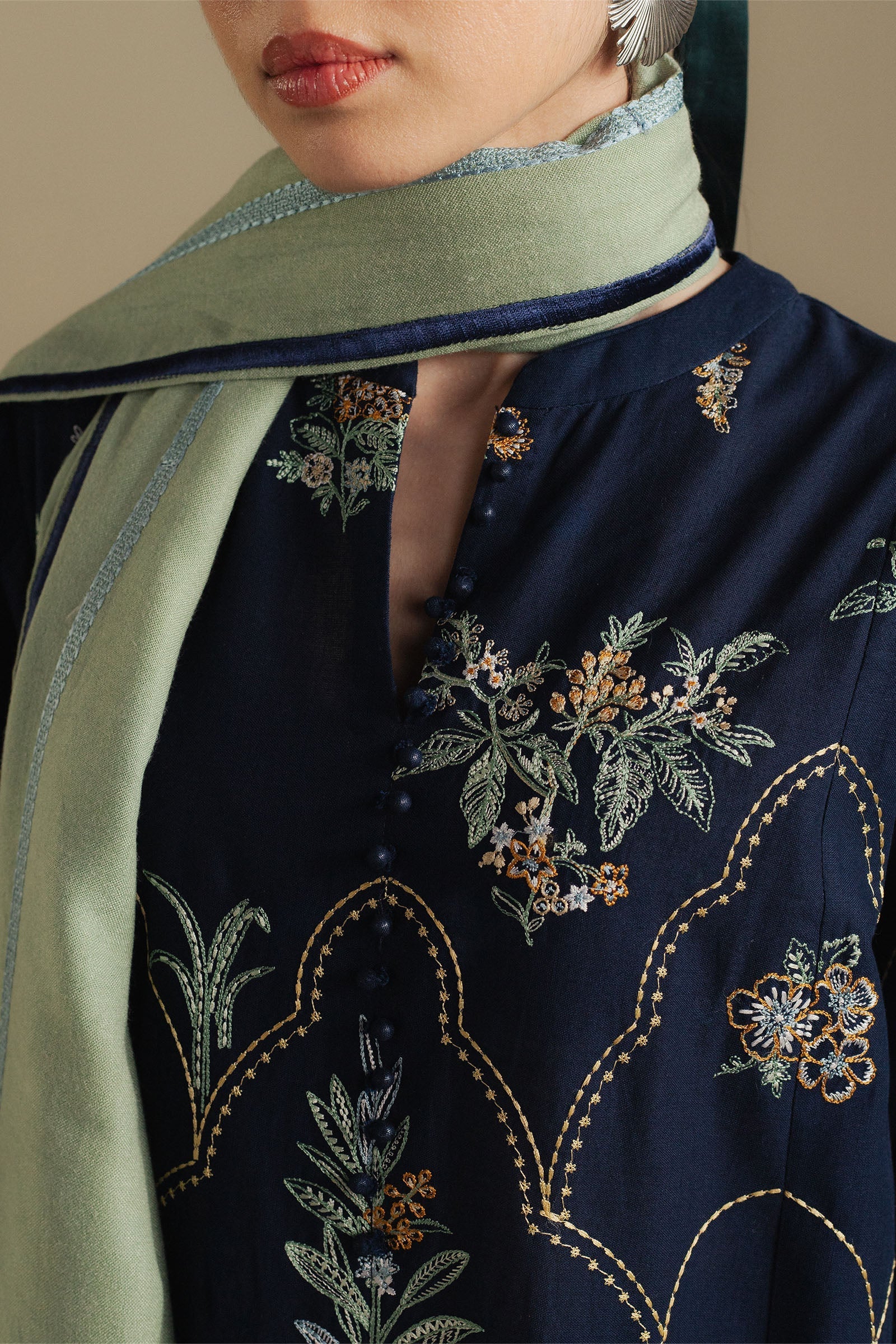 Zara Shahjahan | amber-1B | COCO WINTER / Unstitched /2025