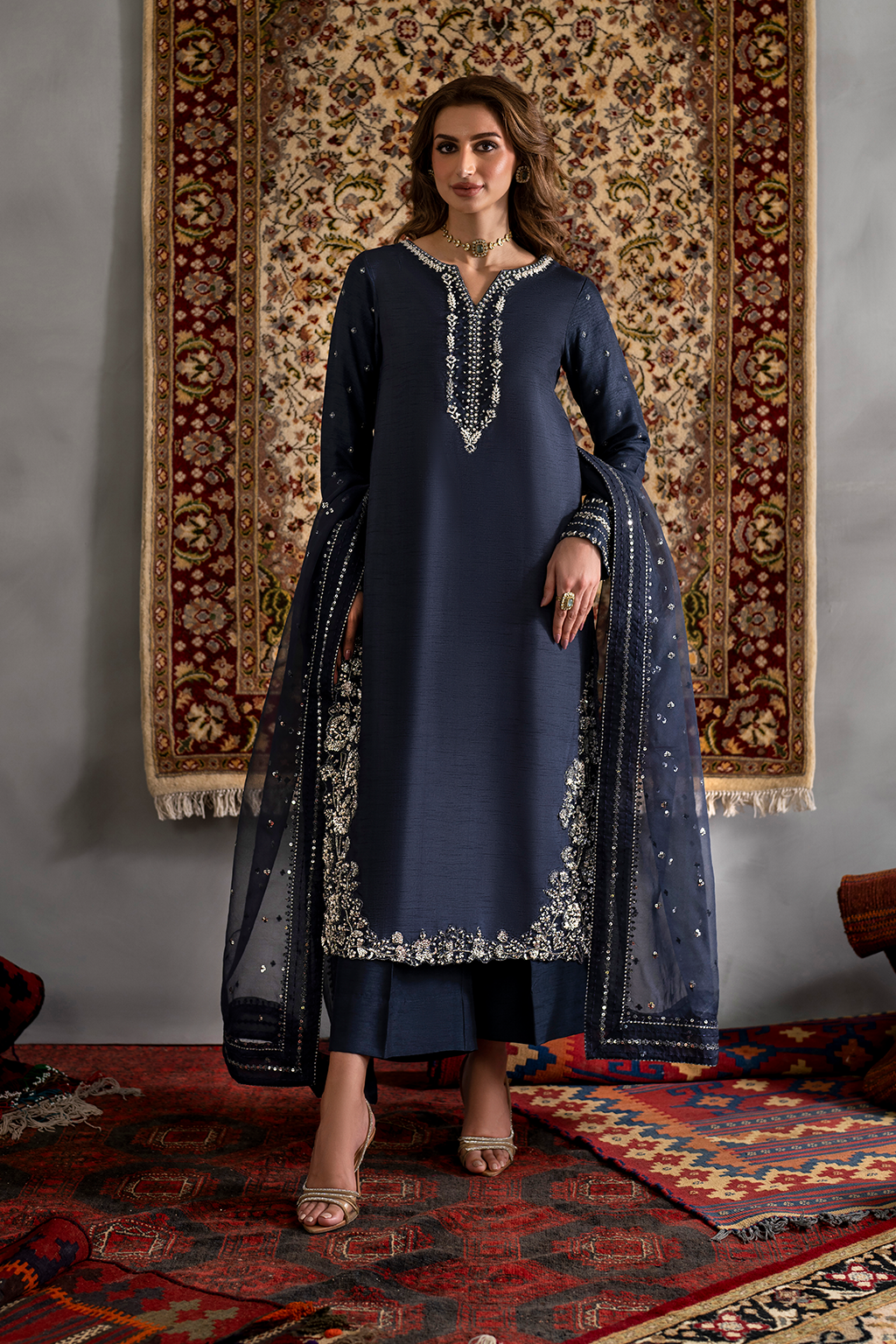 Luxe Raw Silk Collection'24 By Iznik IRS-11