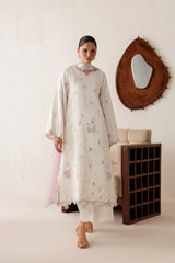 Farasha | Veira Raw Silk '26 | Lunaire Pearl