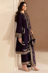 Embroidered Velvet Formal'24 By Jazmin VF-2026