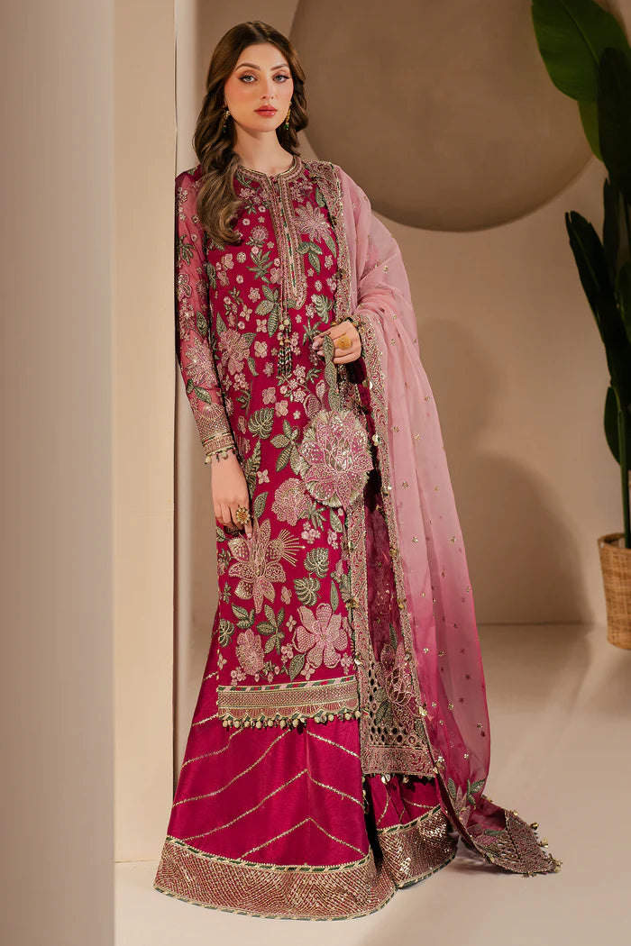 Jazmin | WF'25-03 | Embroidered Chiffon Wedding Formals