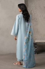 SERAN Unstitched LAWN | AZURAE