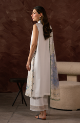 SERAN Luxury Unstitched LAWN | LYRA