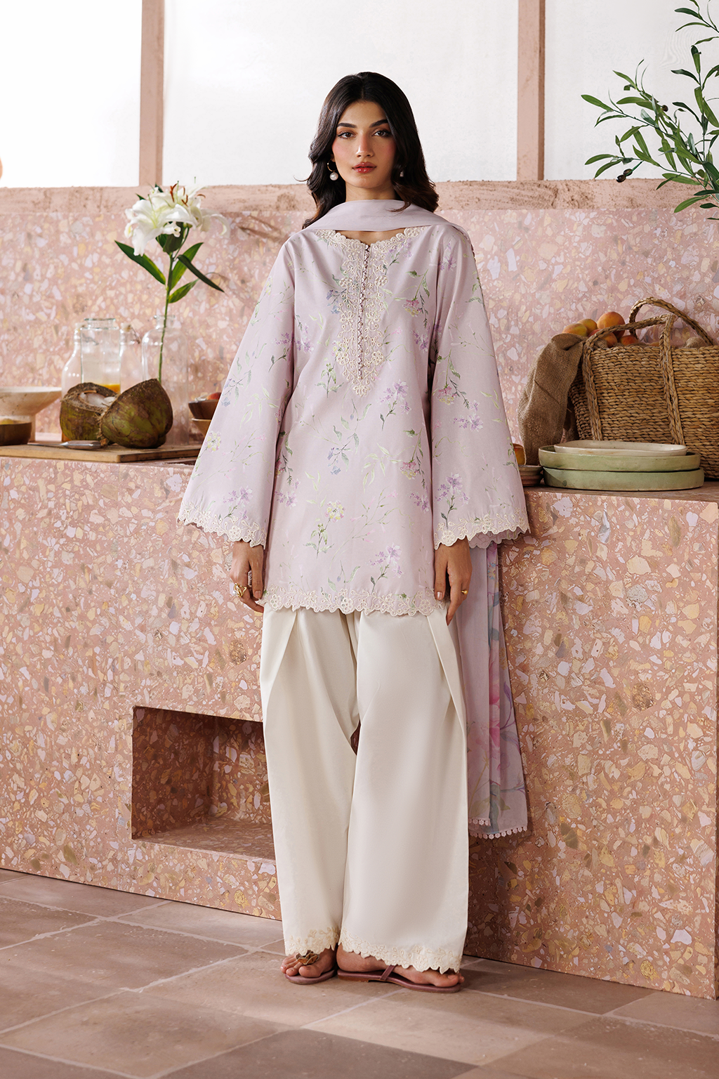 Iznik Sunscape Lawn '26 | UE-706 Printed Lawn